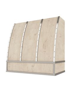 Scoop With Steel Strapping And Buttons